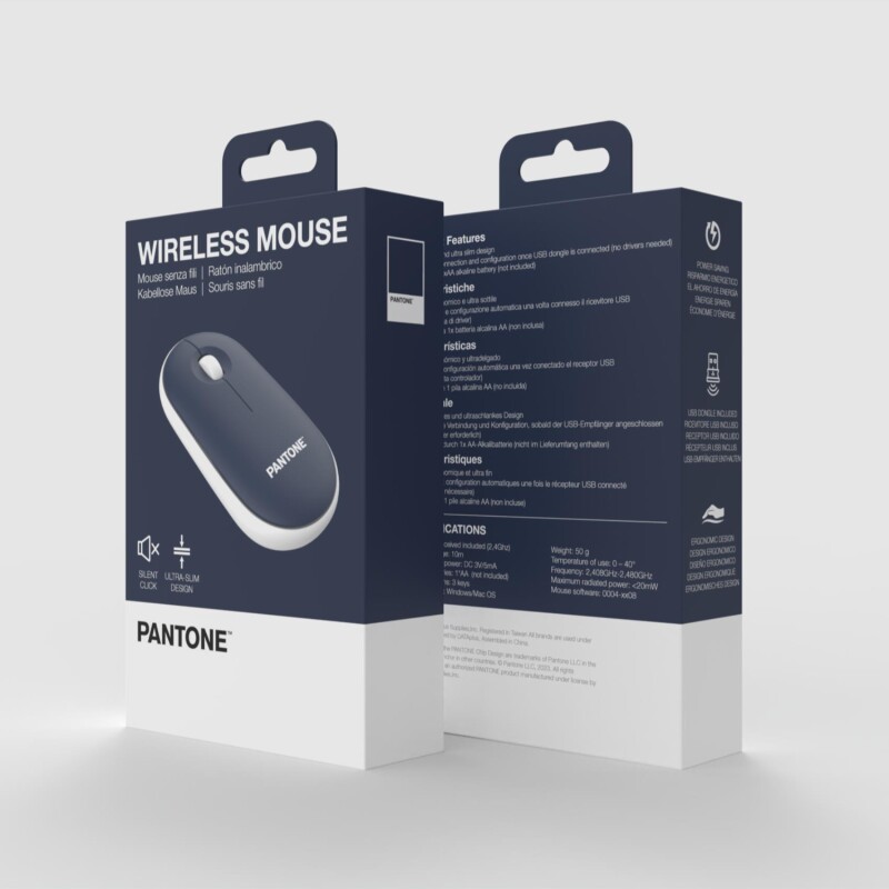 CELLY MOUSE CON DONGLE NAVY